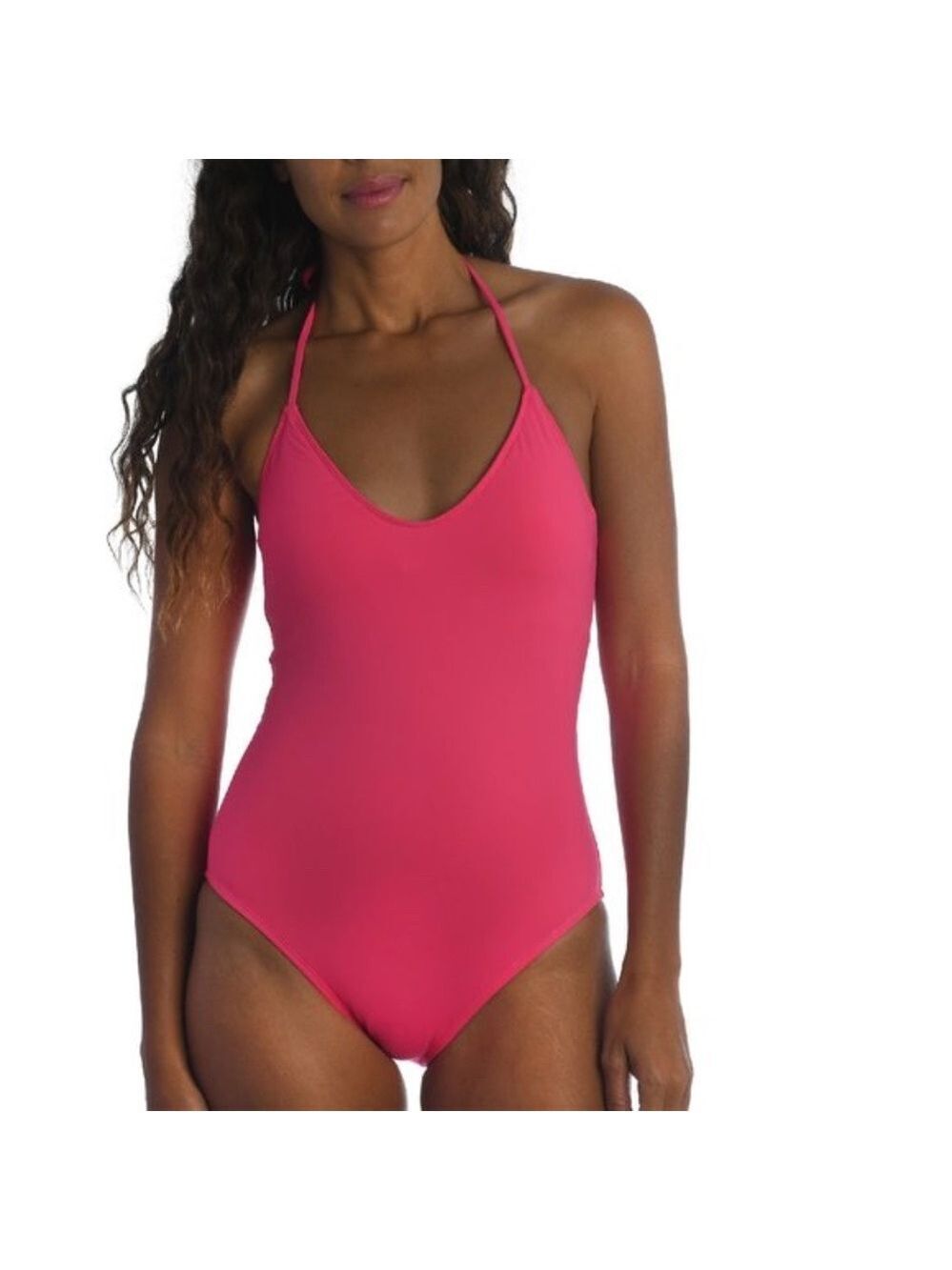 NWOT LA BLANCA Island Goddess Scoop Front Swimsuit